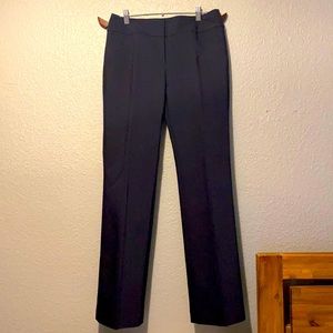Ann Taylor Signature Navy Slacks like new Size 2
